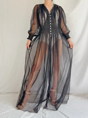 1930s Nylon Duster - S
