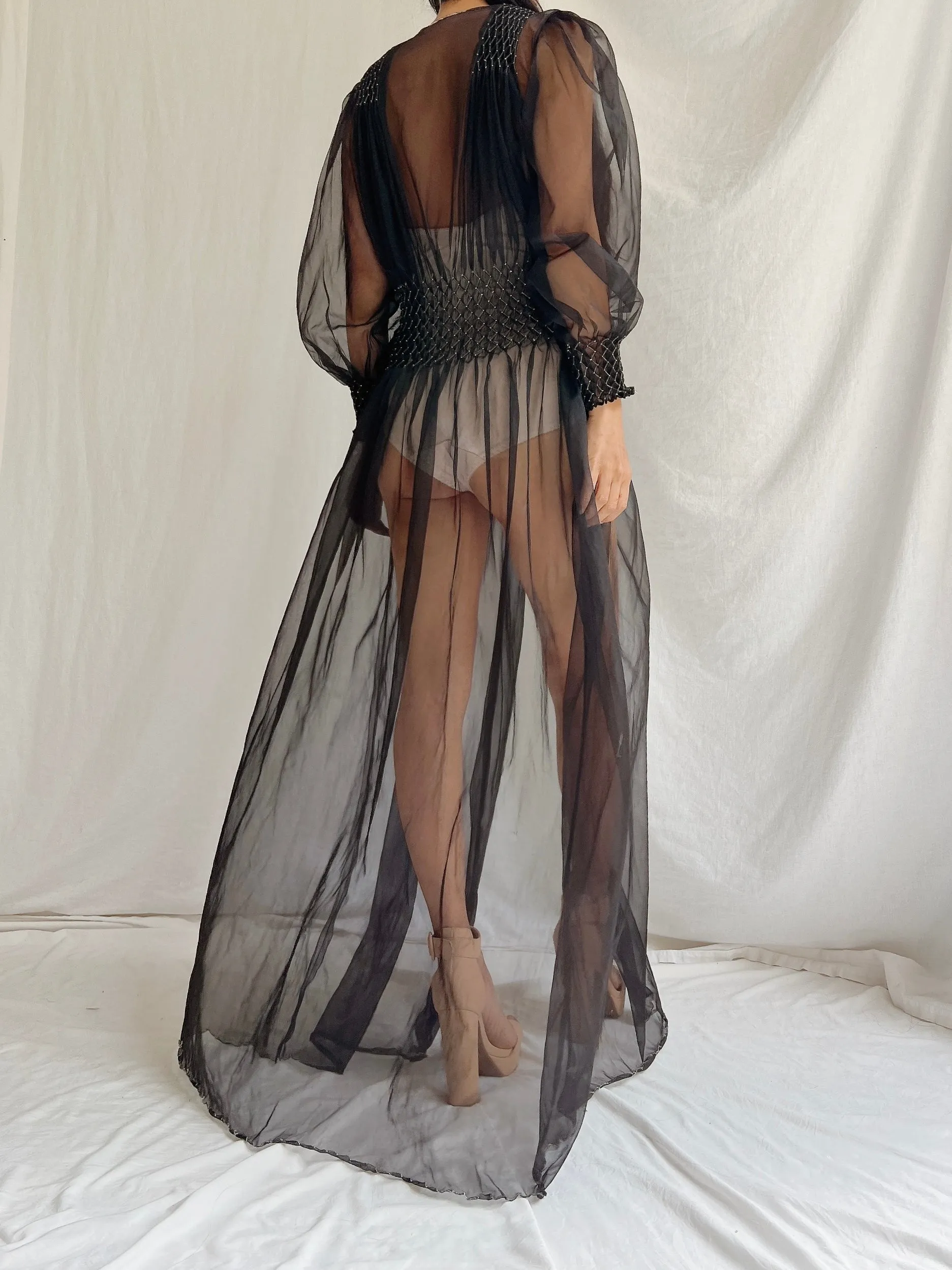 1930s Nylon Duster - S