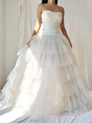 1950s Dress Tulle Dress - XXS