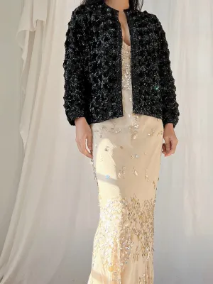 1950s Sequins Cardigan - S/M