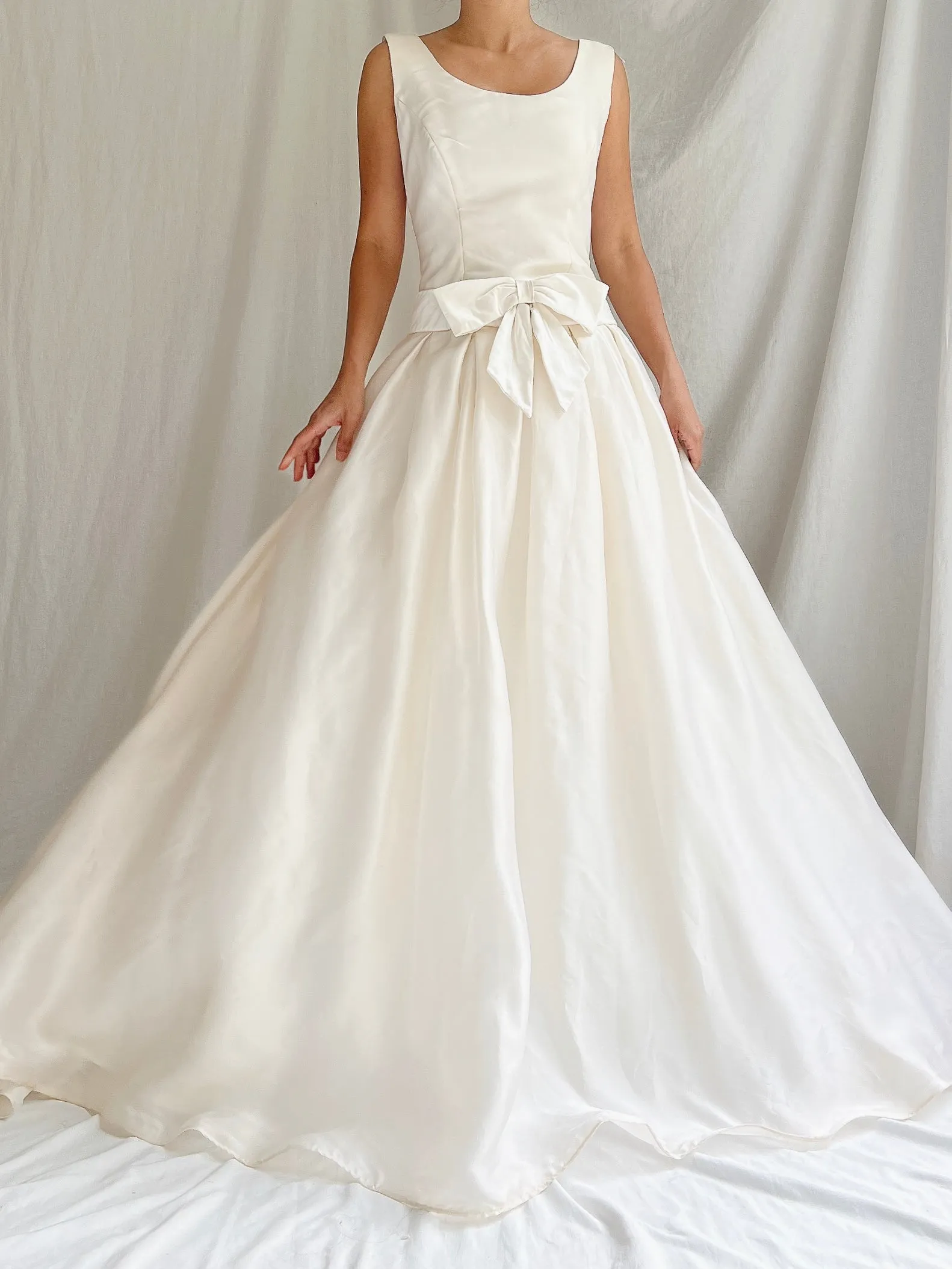 1990s Silk Christian Dior Gown - S