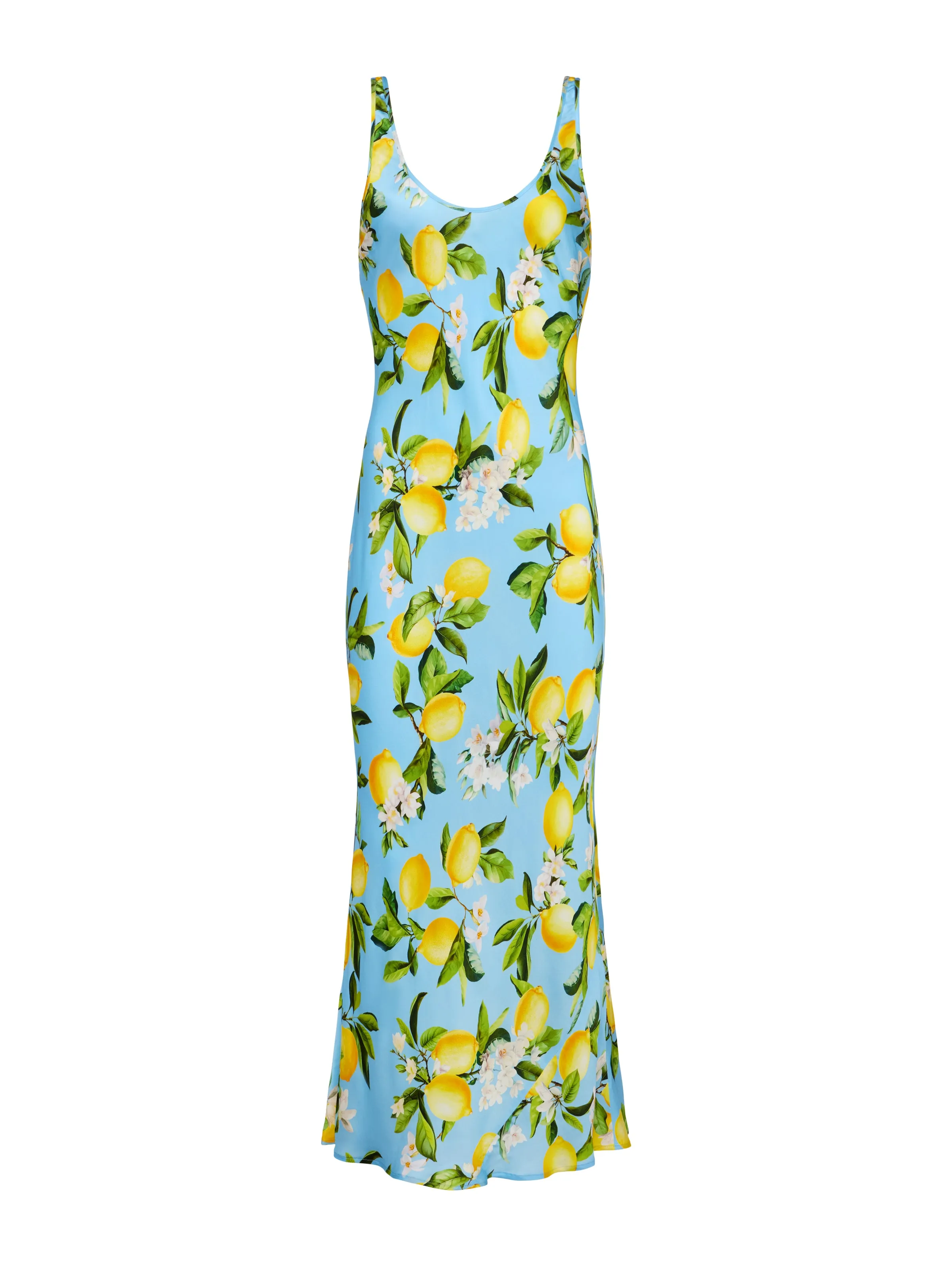 Akiya Satin Maxi Dress