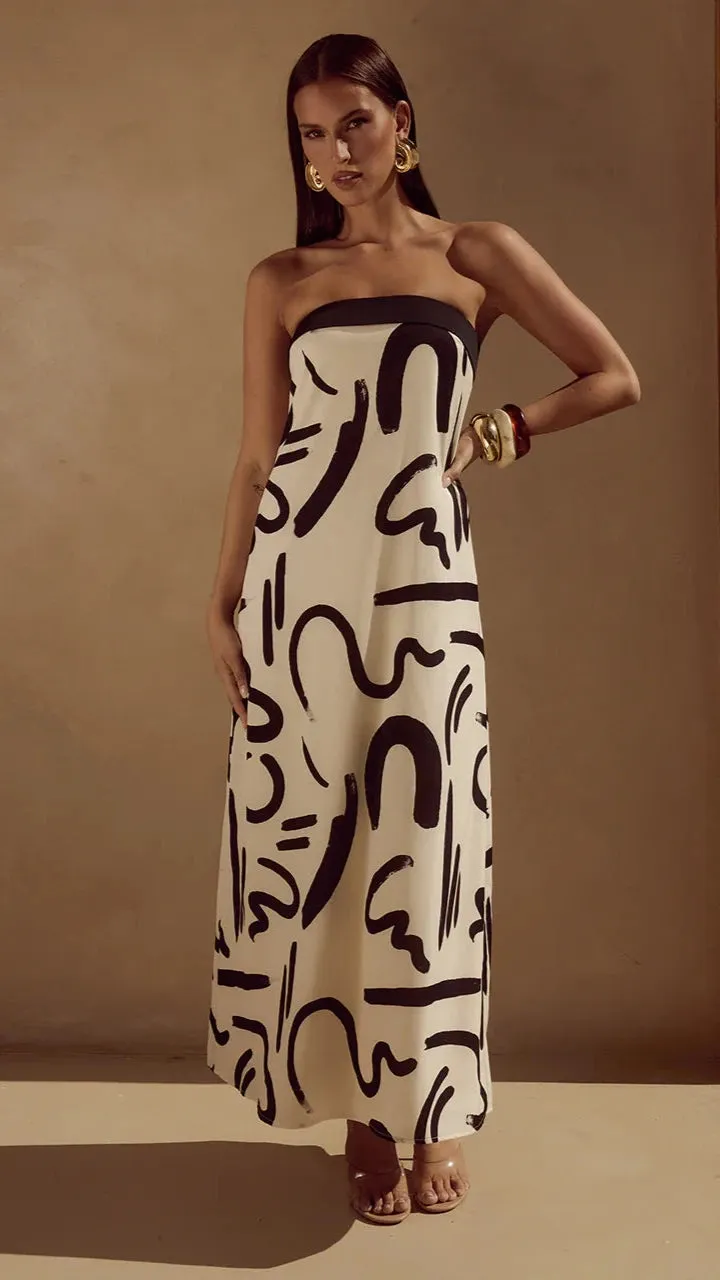Alba Maxi Dress - York Sand