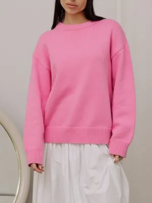 Alex Crewneck Sweater Pink