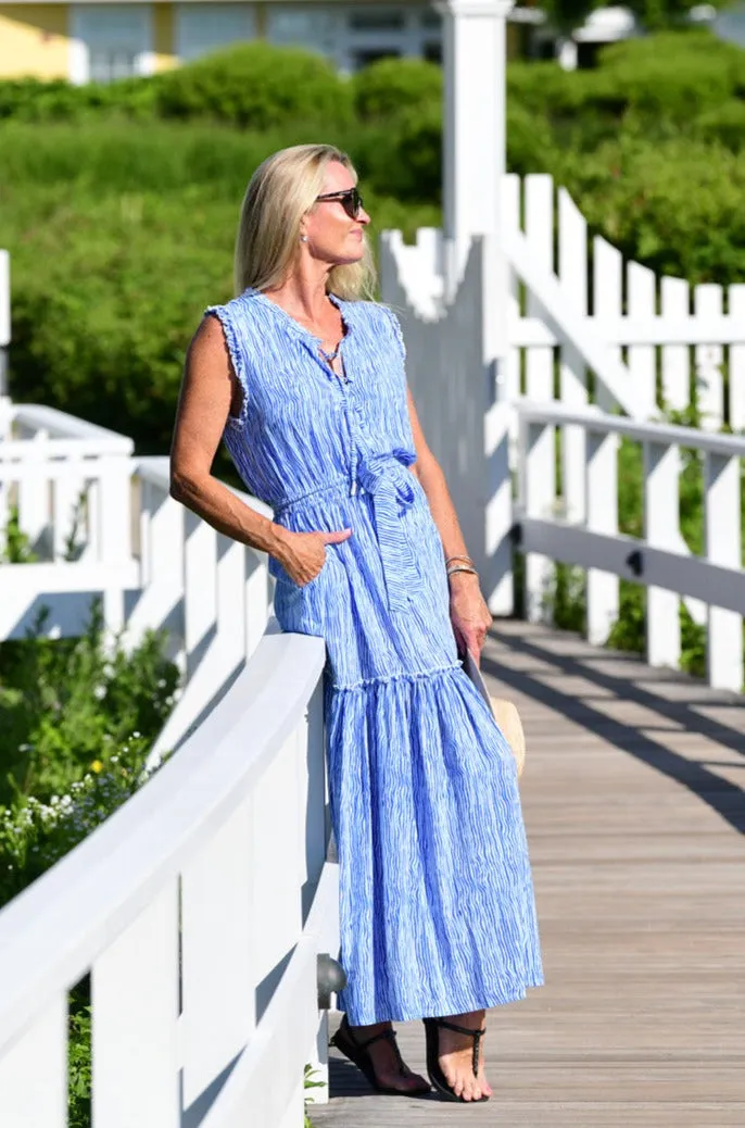 Alexis Dress / Blue Wave
