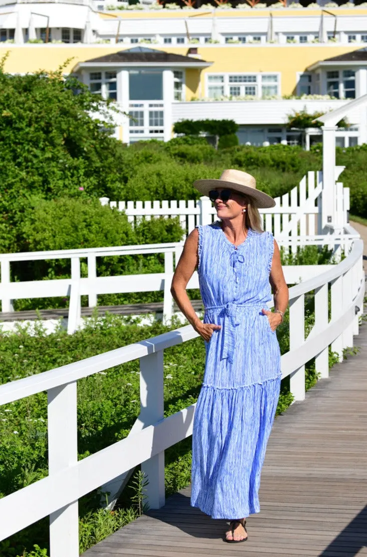 Alexis Dress / Blue Wave