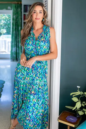 Alexis Dress / Green Multi