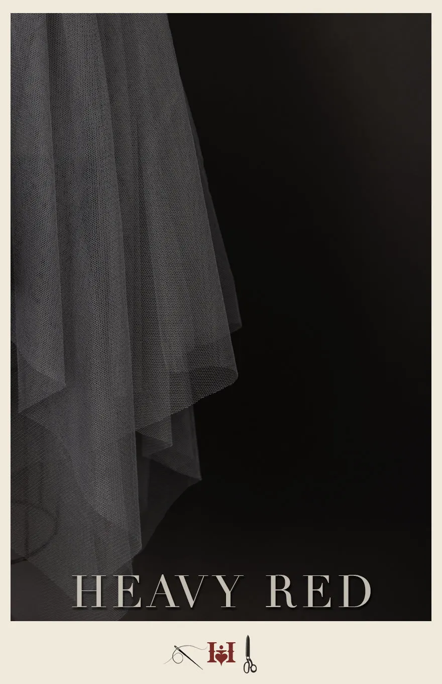 Alone In A Crowd Grey Net Skirt