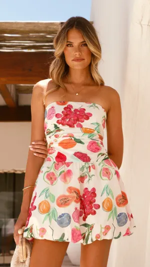 Anara Mini Dress - Fruit Punch Print