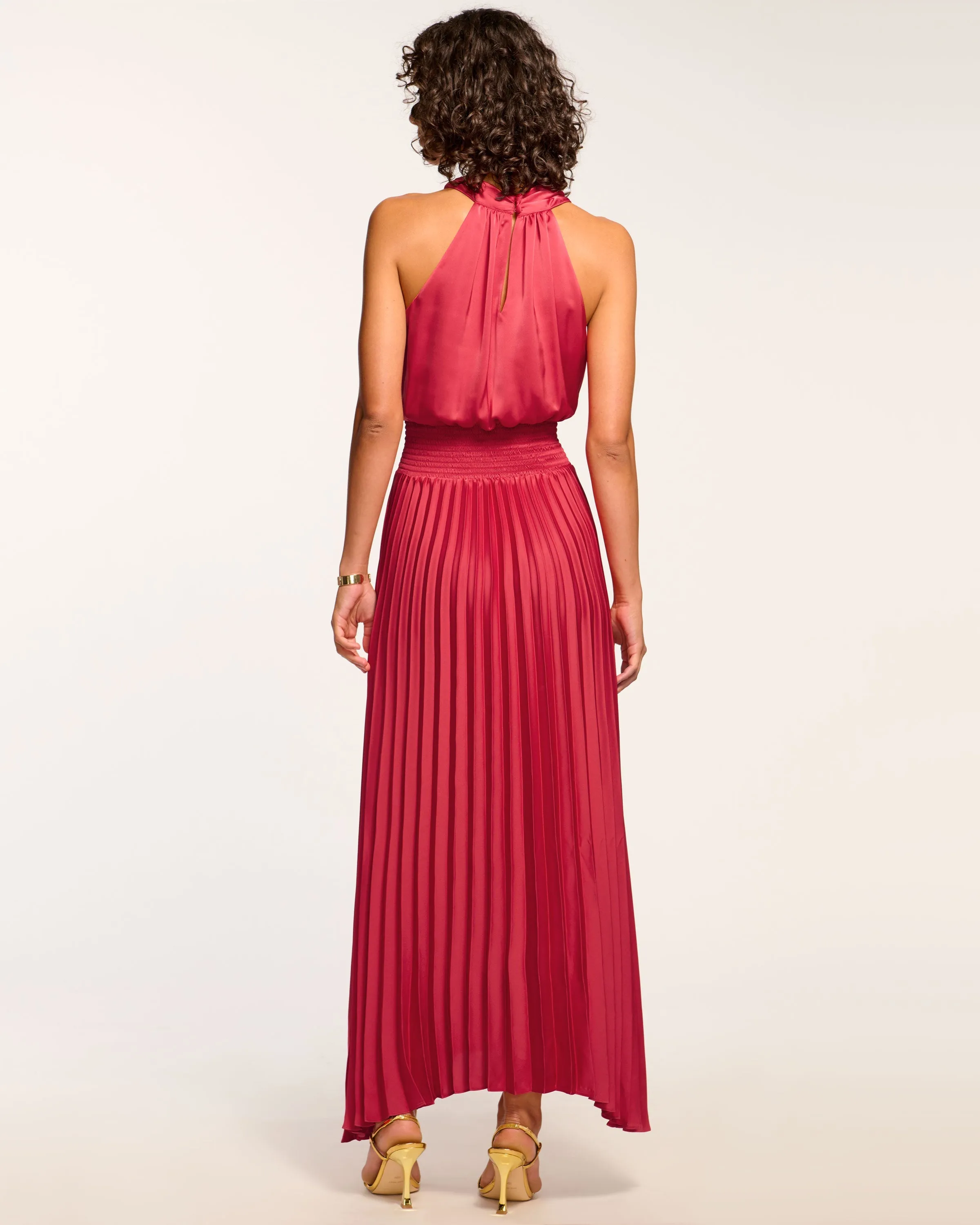 Arina Halter Maxi Dress