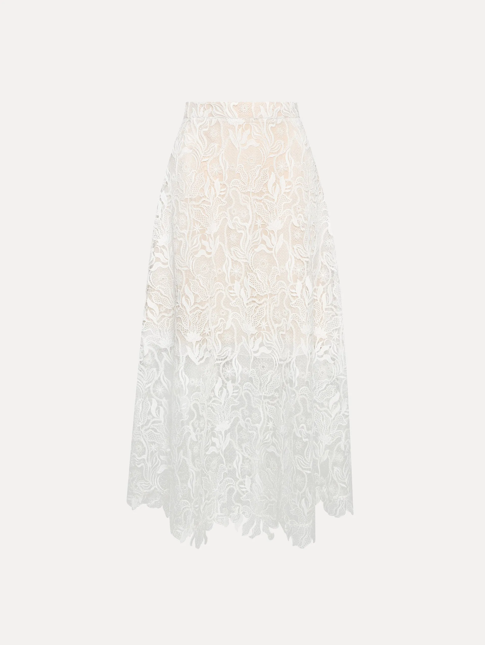 Bellflower Guipure Skirt