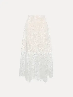 Bellflower Guipure Skirt