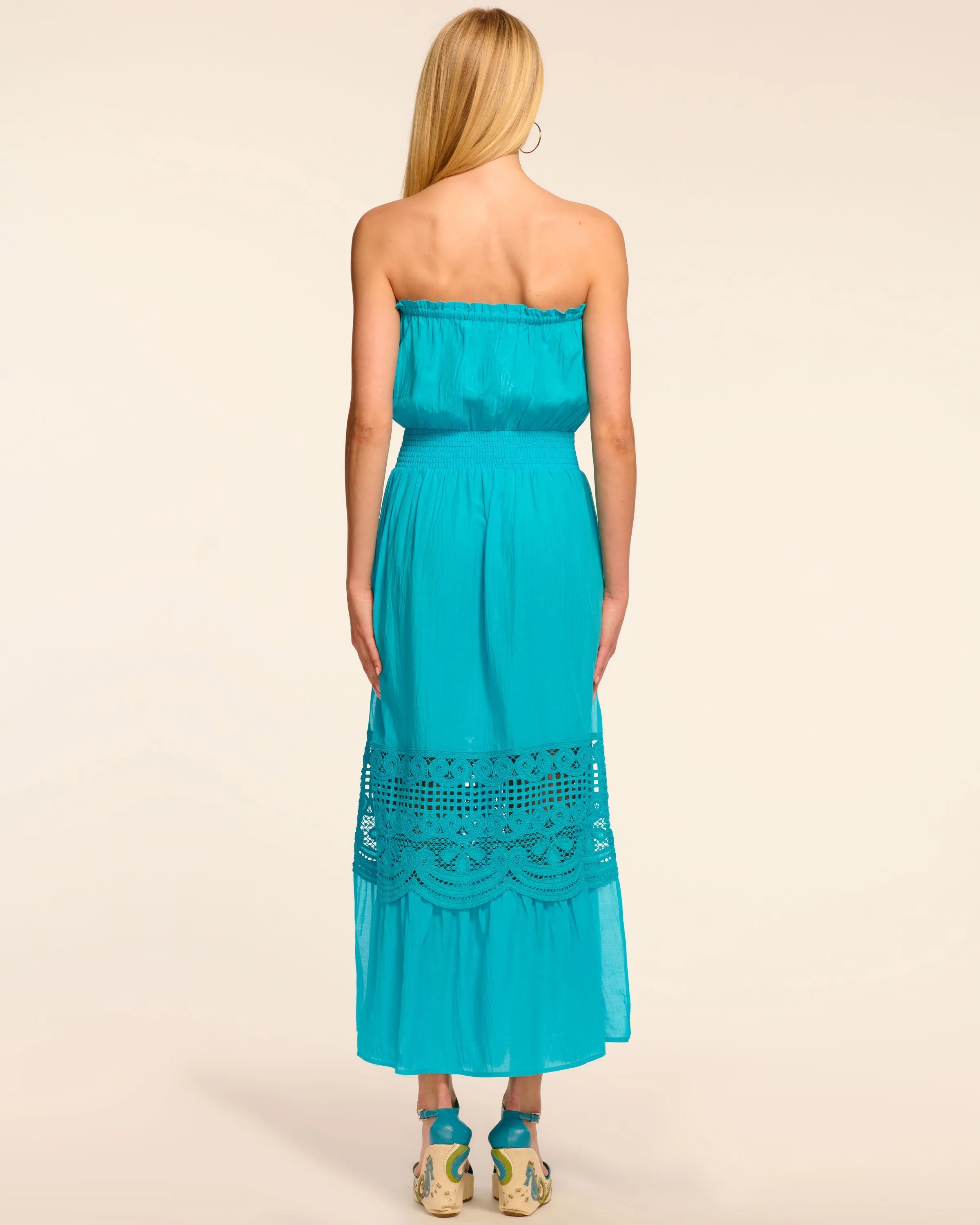 Cambridge Strapless Coverup Maxi Dress