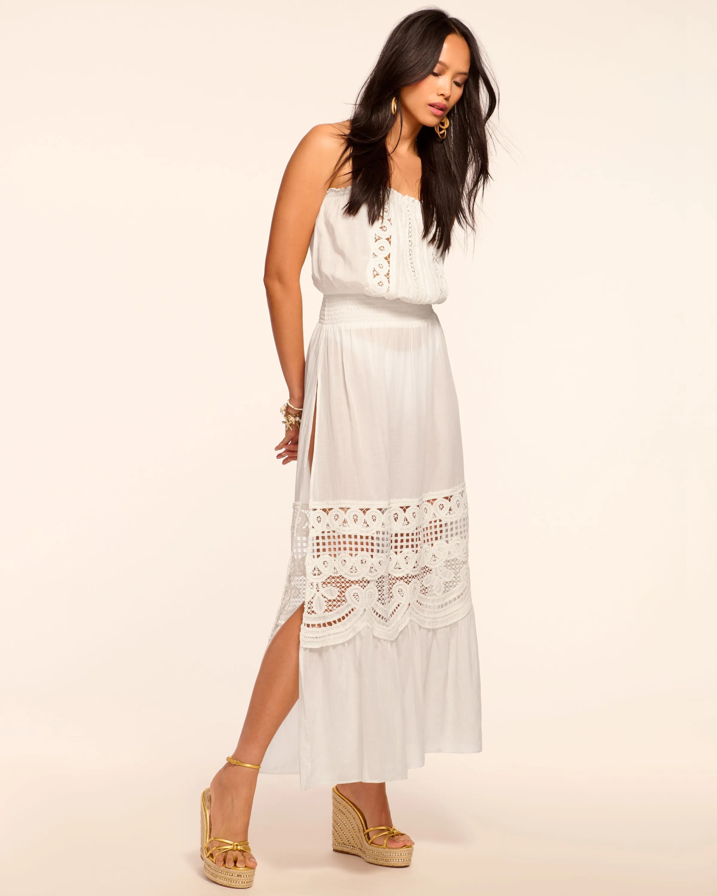 Cambridge Strapless Coverup Maxi Dress