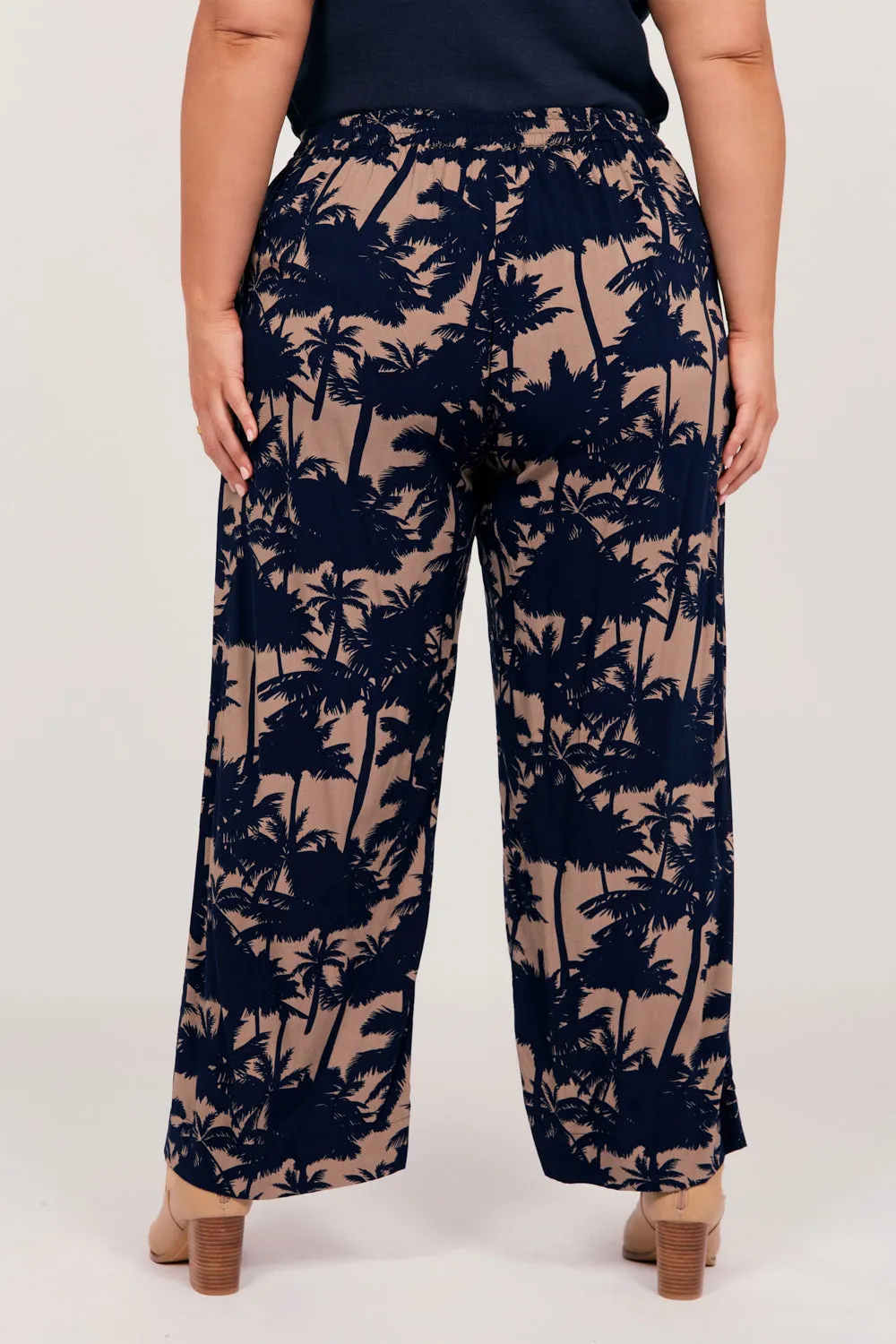Camille Wide Leg Pant in Dusk