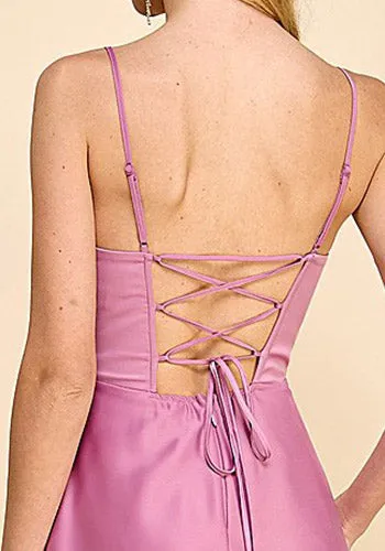 Cassandra Dress in Pink