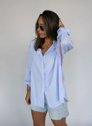 *COMING BACK* Joey Striped Button Down