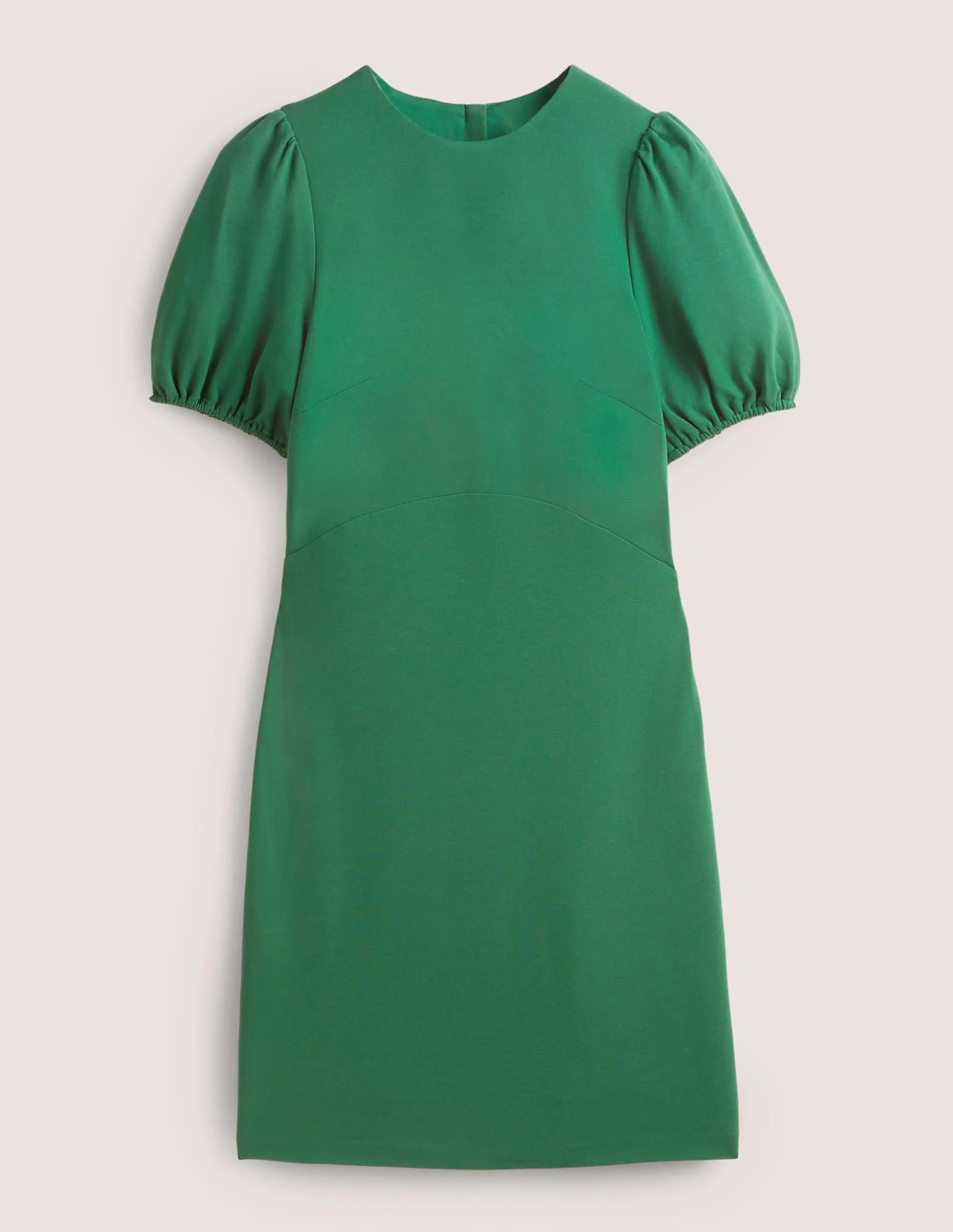 Cut Out Jersey Mini Dress-Hunter Green