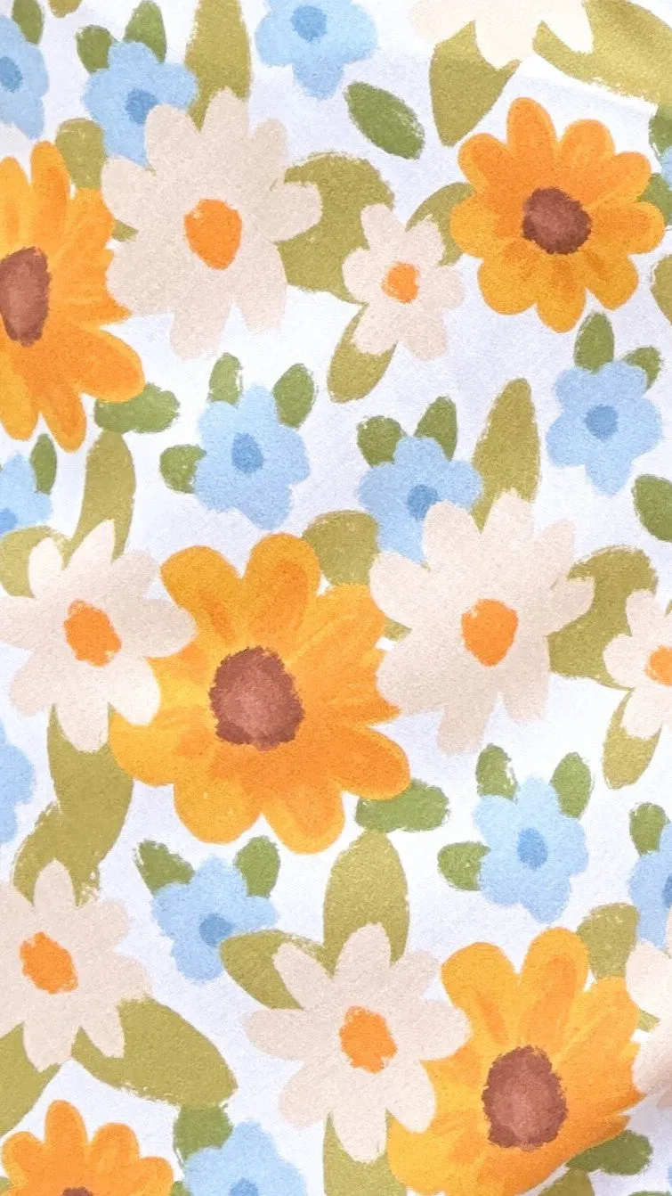Daisy Shorts - Vintage Floral