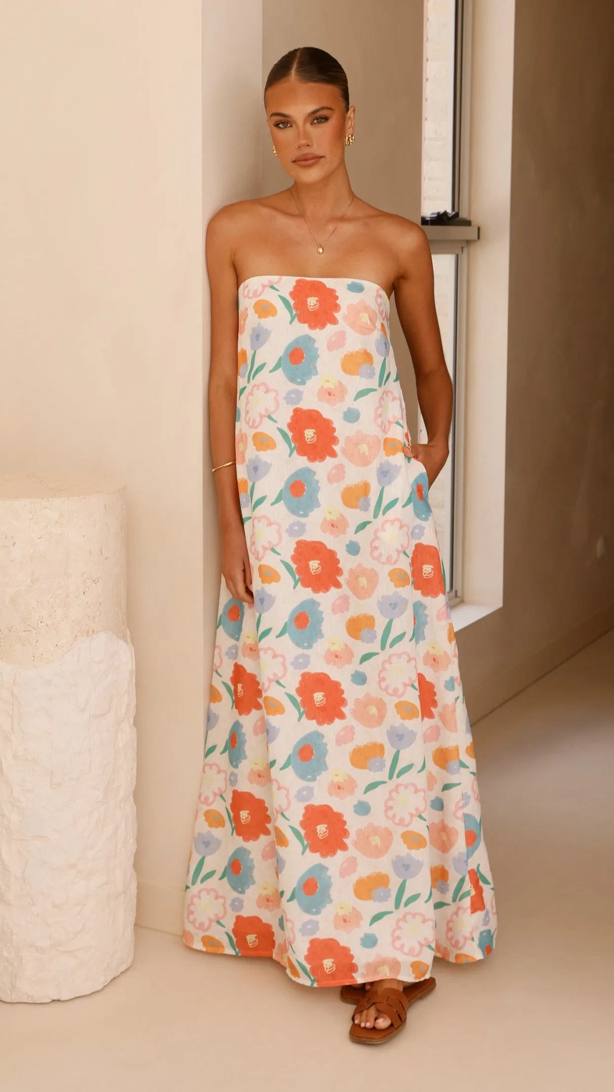 Dannah Maxi Dress - Floral Dream