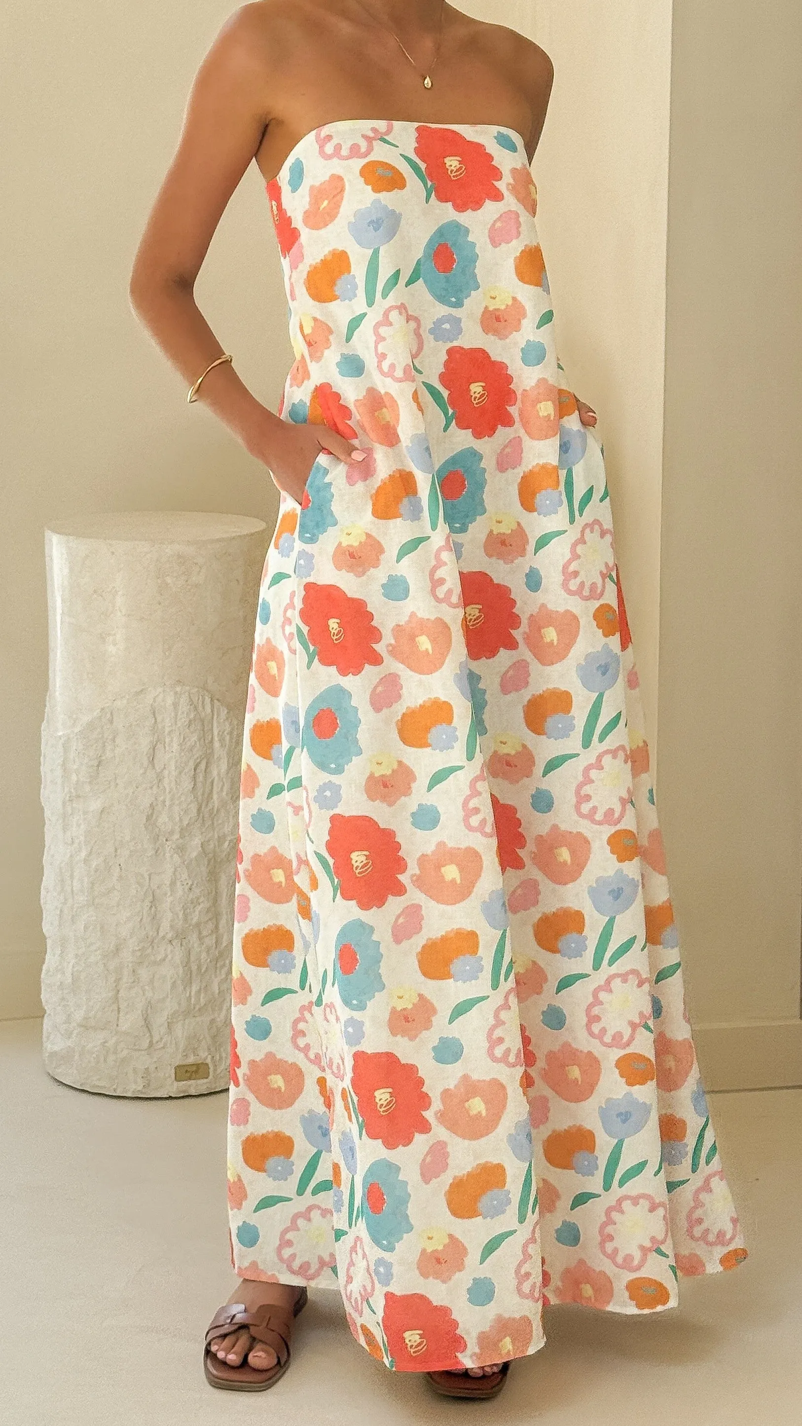 Dannah Maxi Dress - Floral Dream