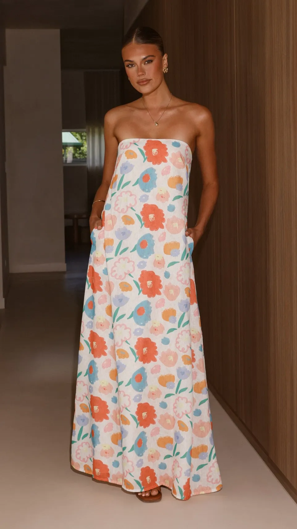Dannah Maxi Dress - Floral Dream