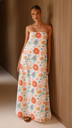 Dannah Maxi Dress - Floral Dream