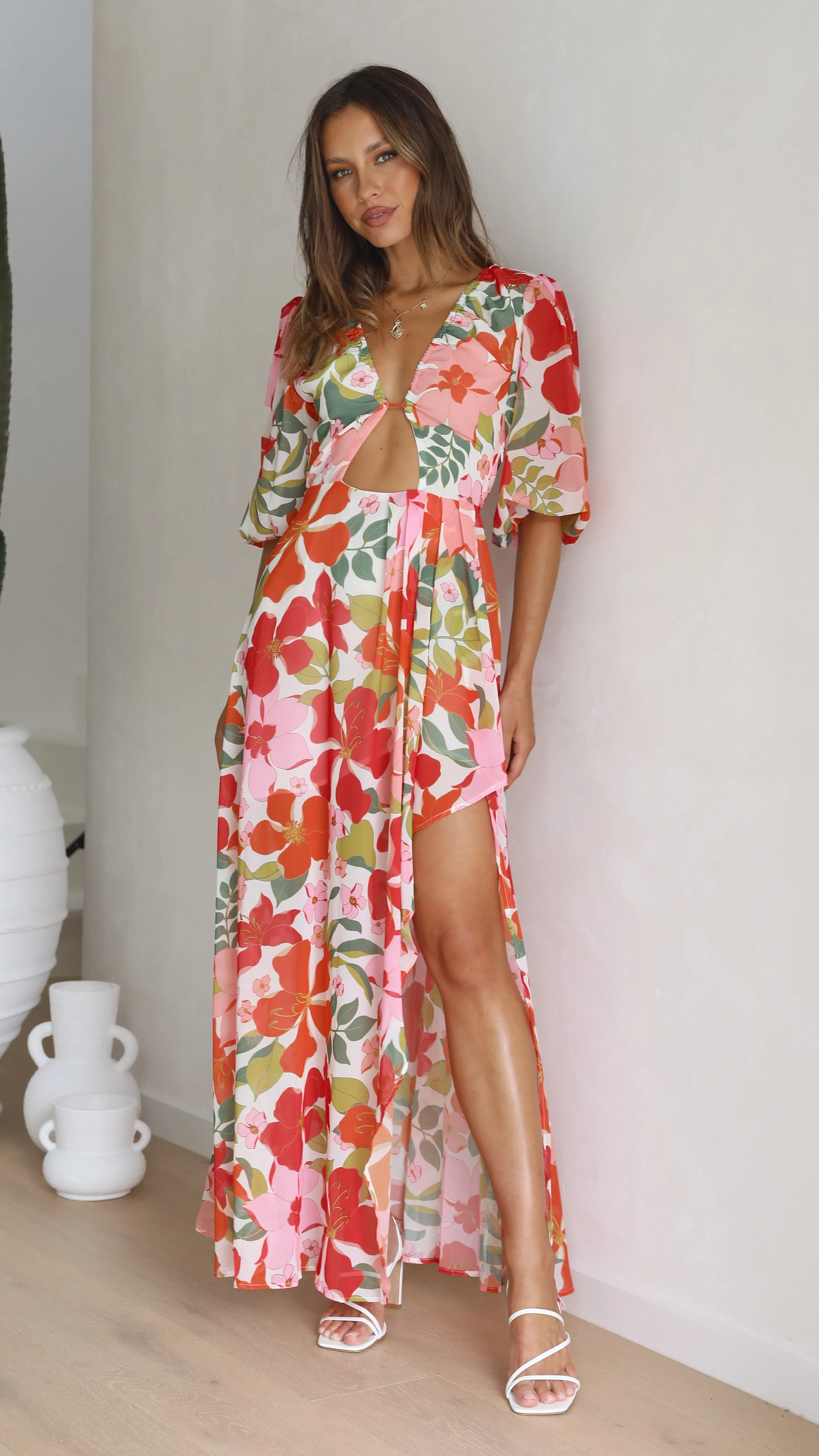 Del Mare Maxi Dress - Floral