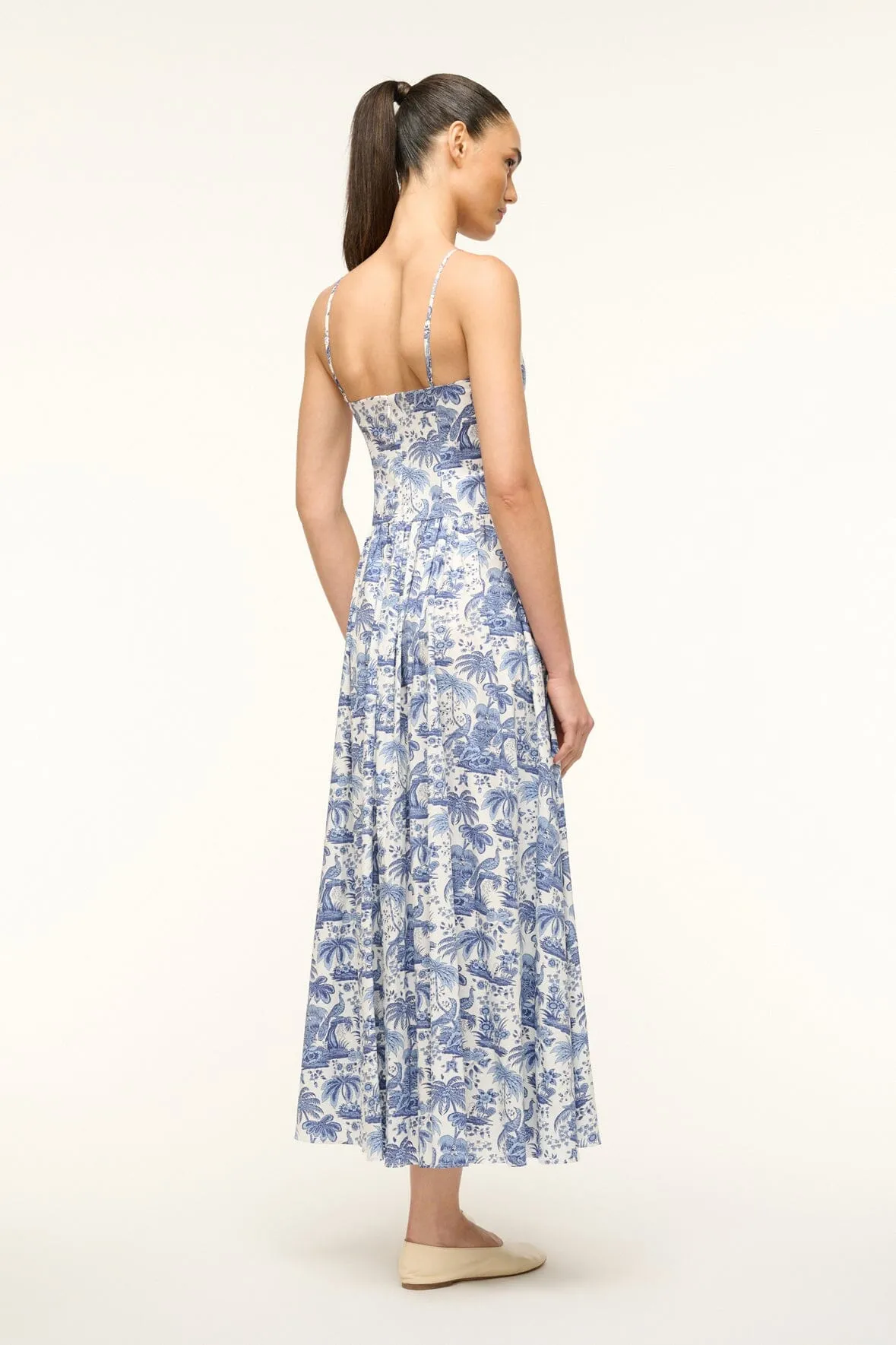 DENA DRESS | BLUE TOILE