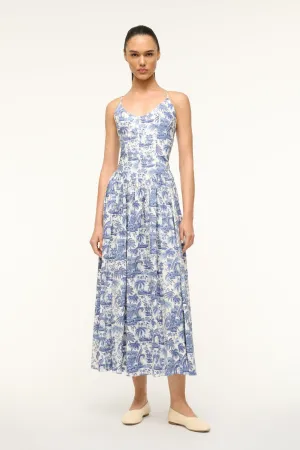DENA DRESS | BLUE TOILE