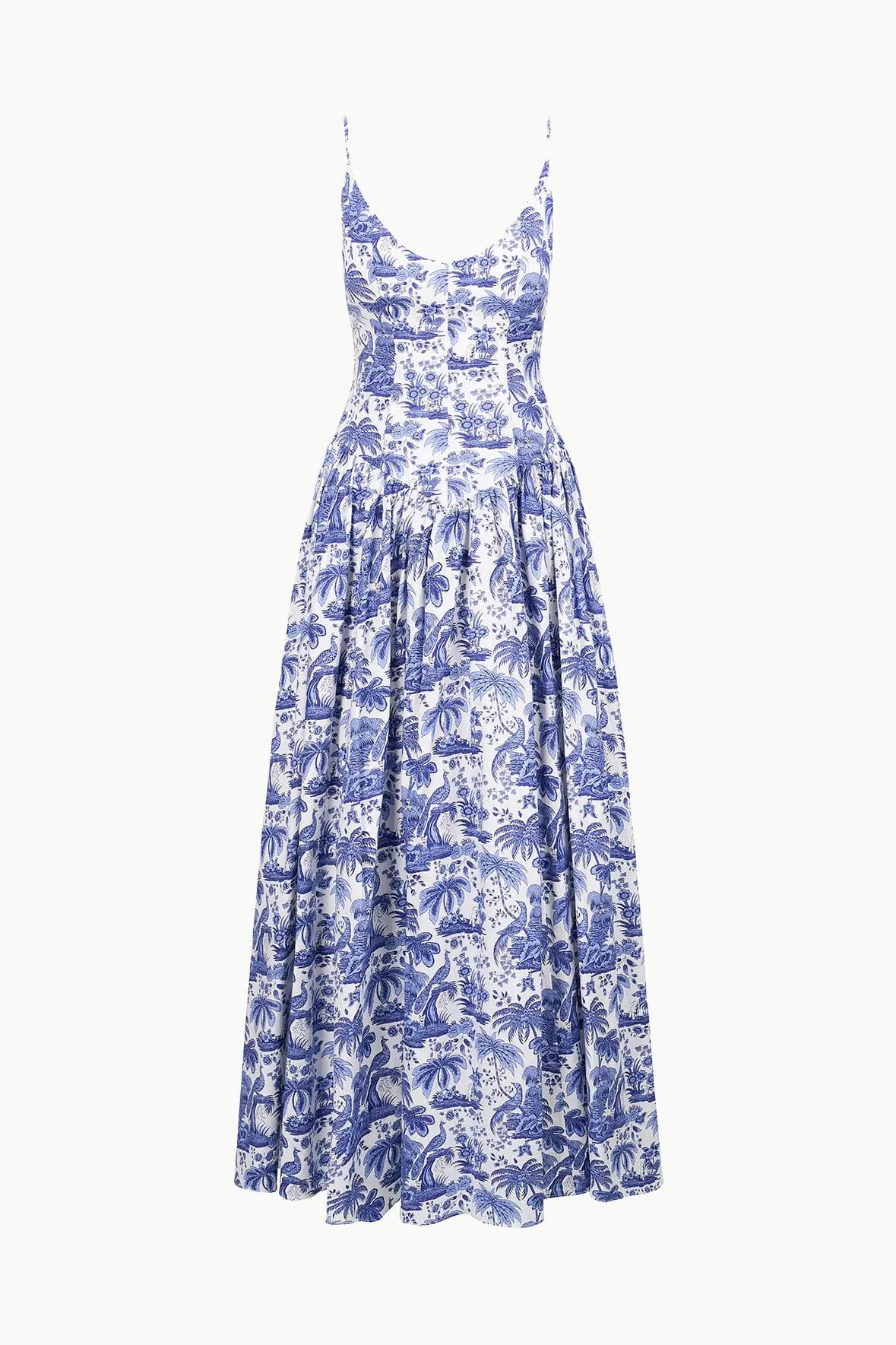 DENA DRESS | BLUE TOILE