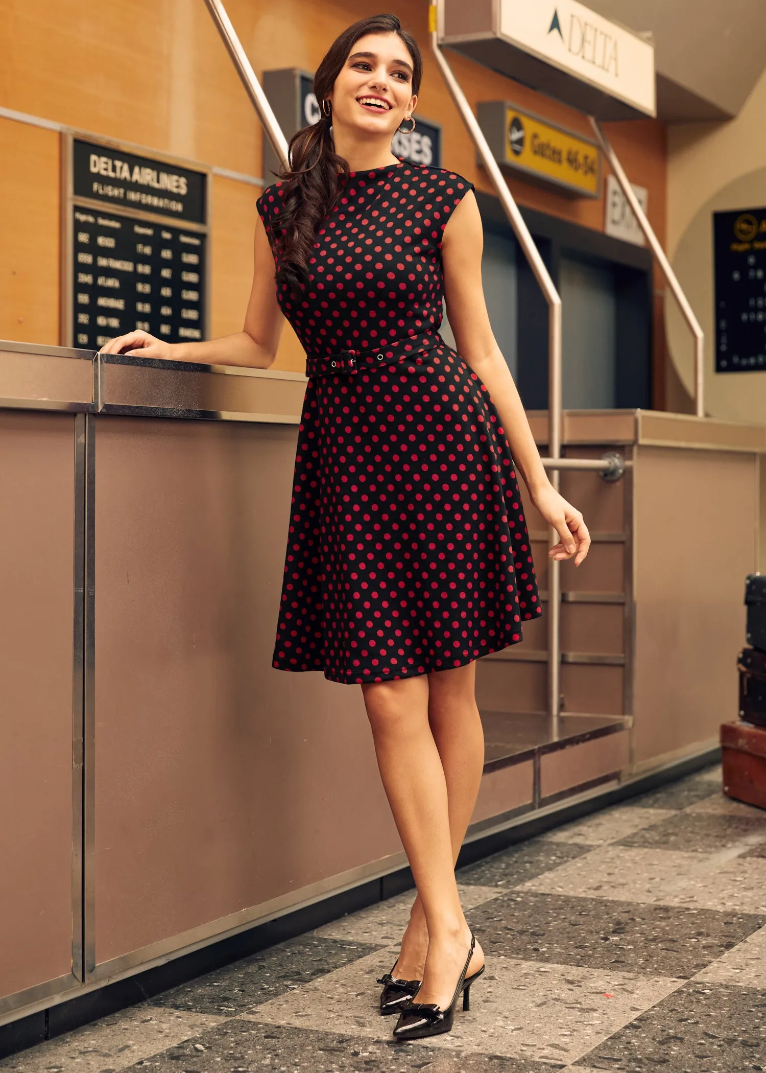 Elegance Anew Fit & Flare Dress