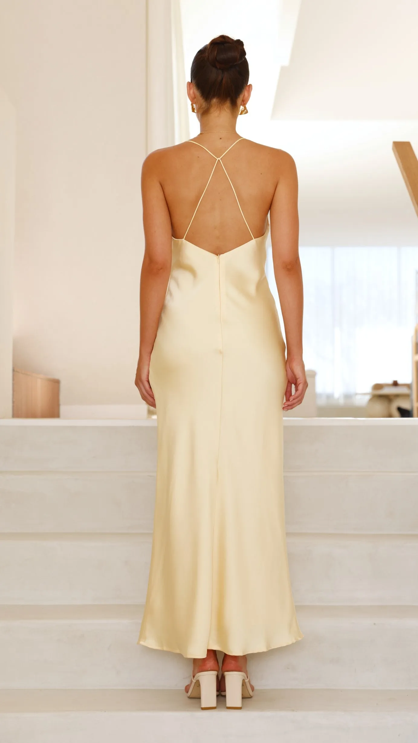 Ember Maxi Dress - Yellow