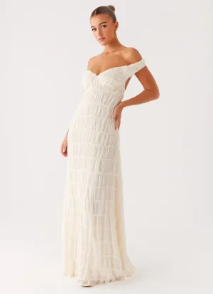 Embrace Maxi Dress - Ivory