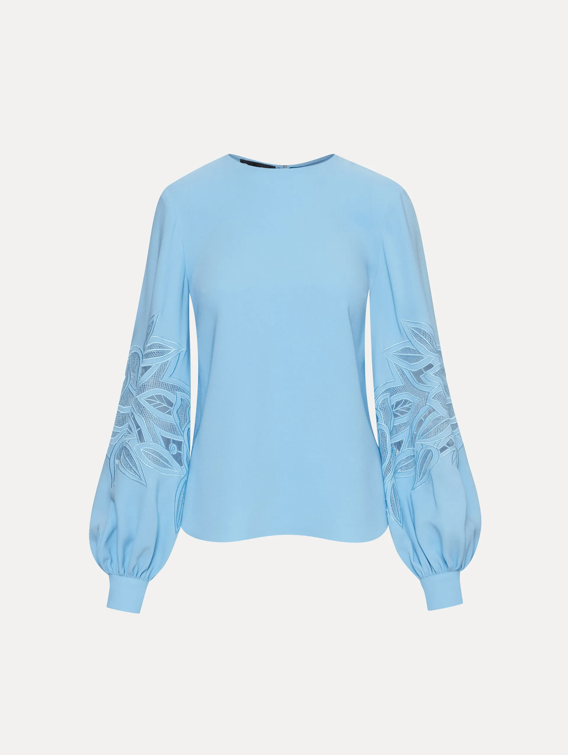 English Rose Cutout Blouse
