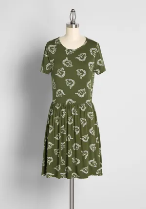 Ensemble Observation Knit Dress