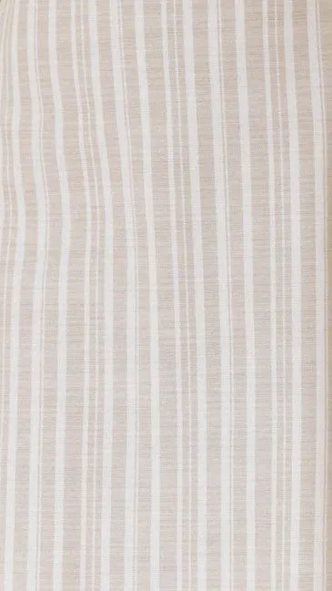 Evangeline Vest - Beige Stripe