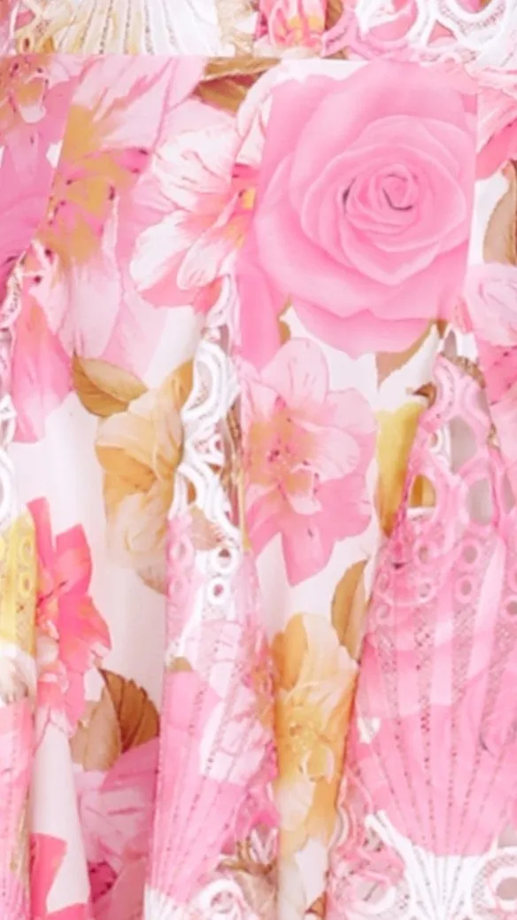 Felicity Mini Dress - Pink Floral