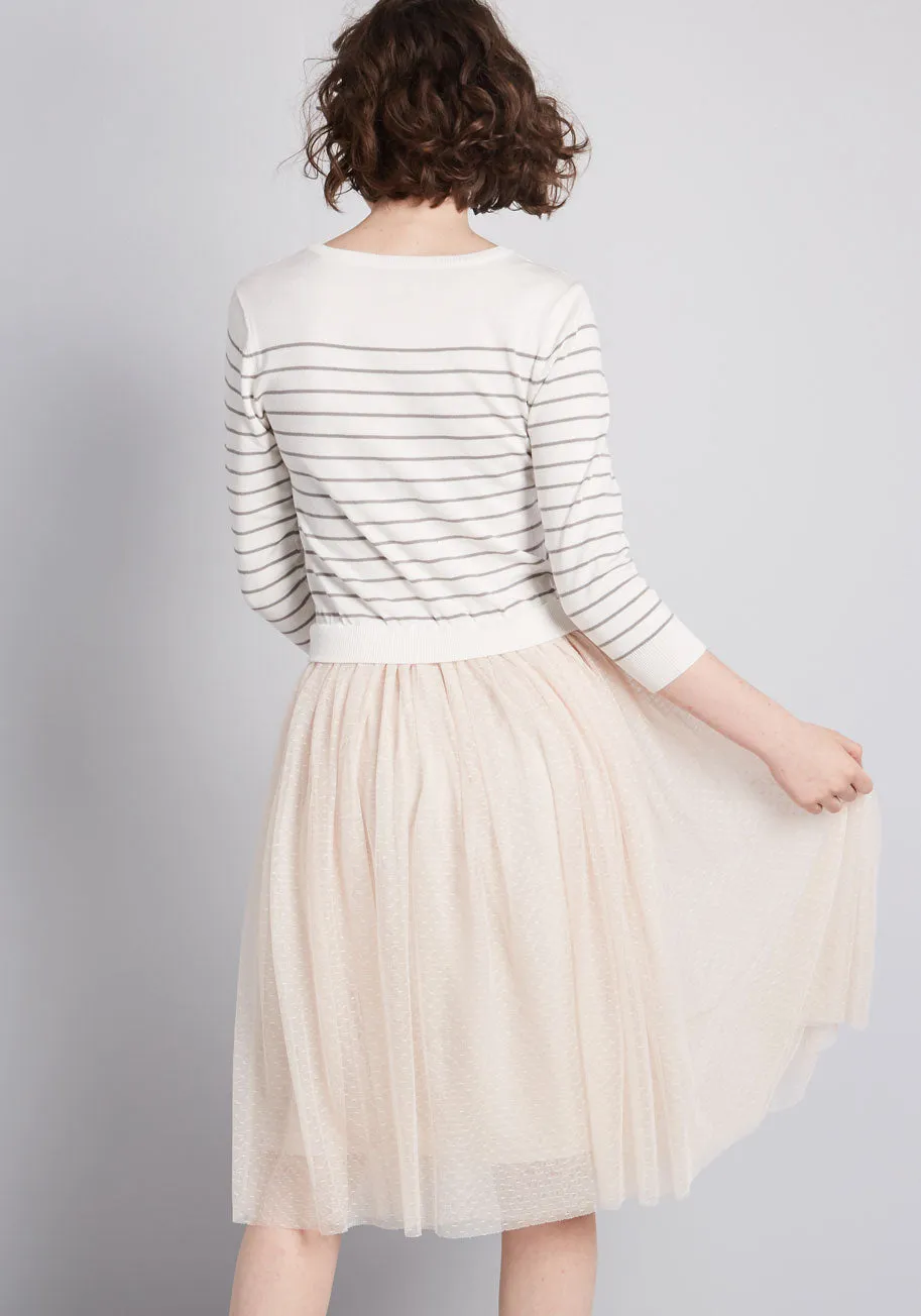 Flaunt Where You Want Twofer Dress