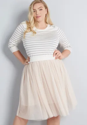 Flaunt Where You Want Twofer Dress