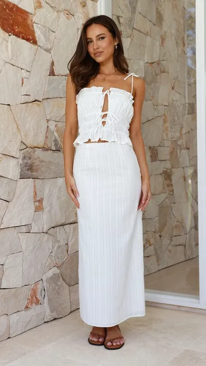 Francesca Top - White
