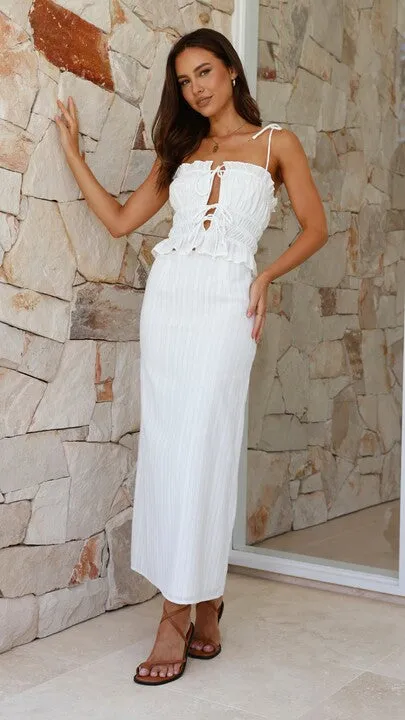 Francesca Top - White