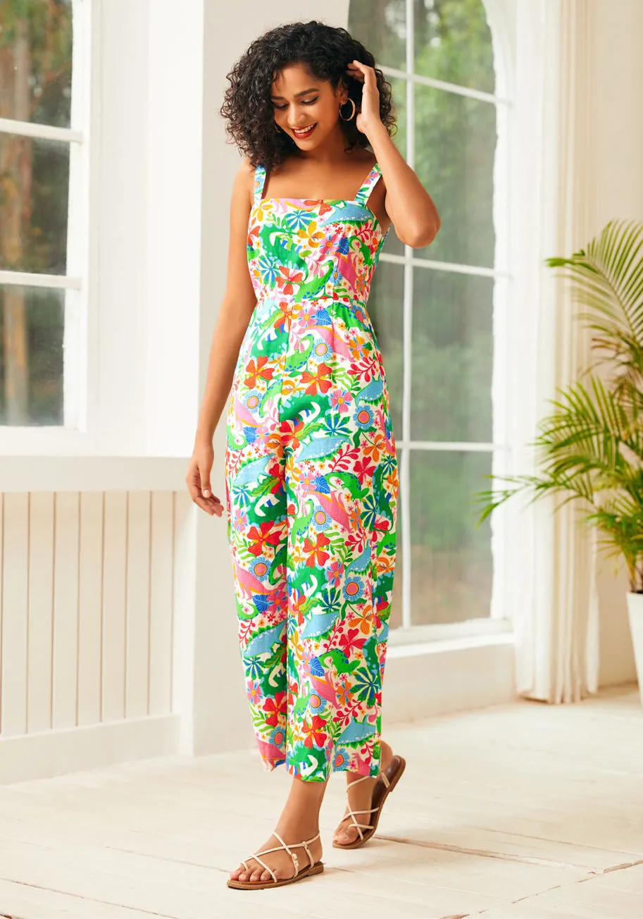Funky Flare Jumpsuit