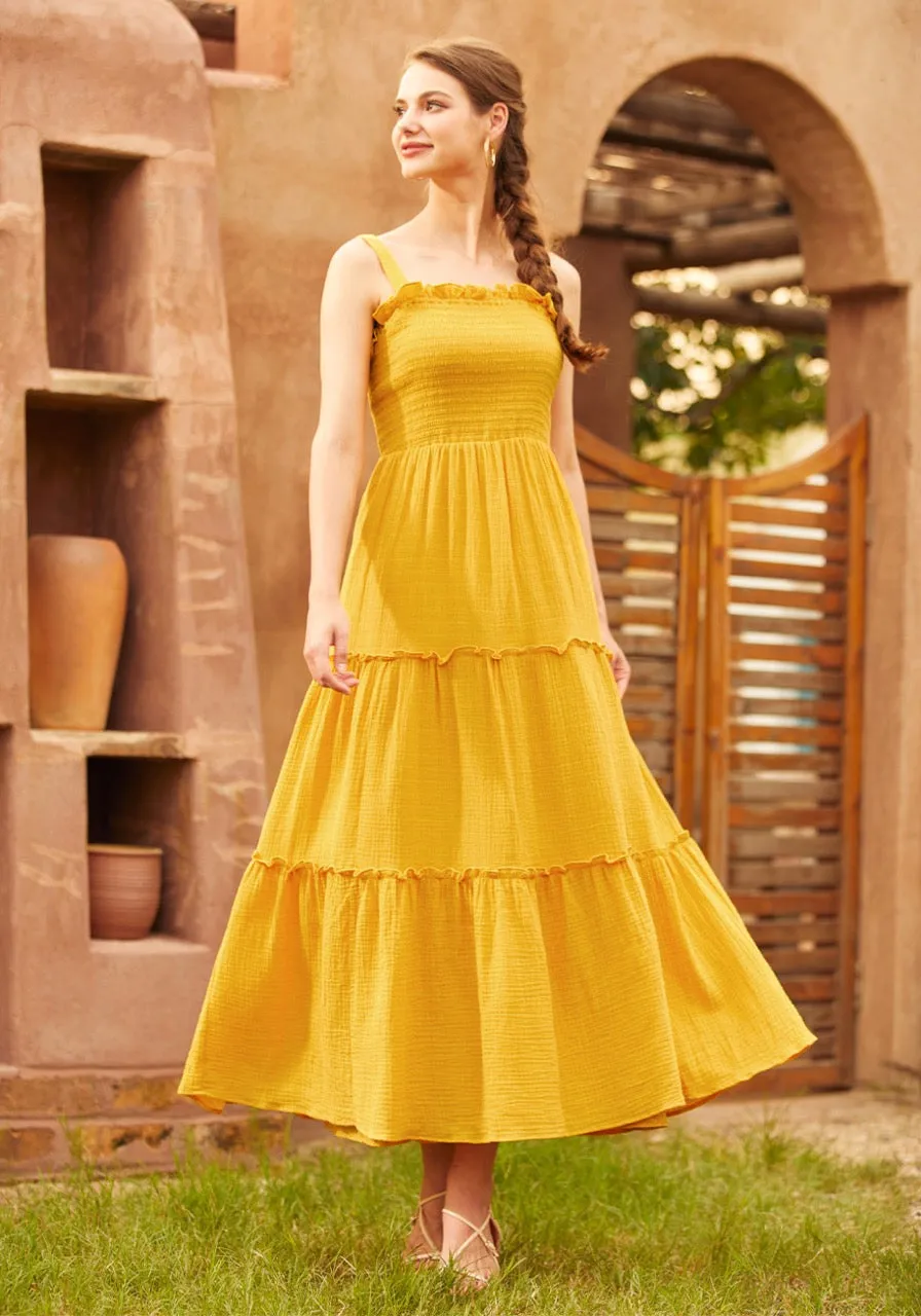 Glimmering Goddess Maxi Dress