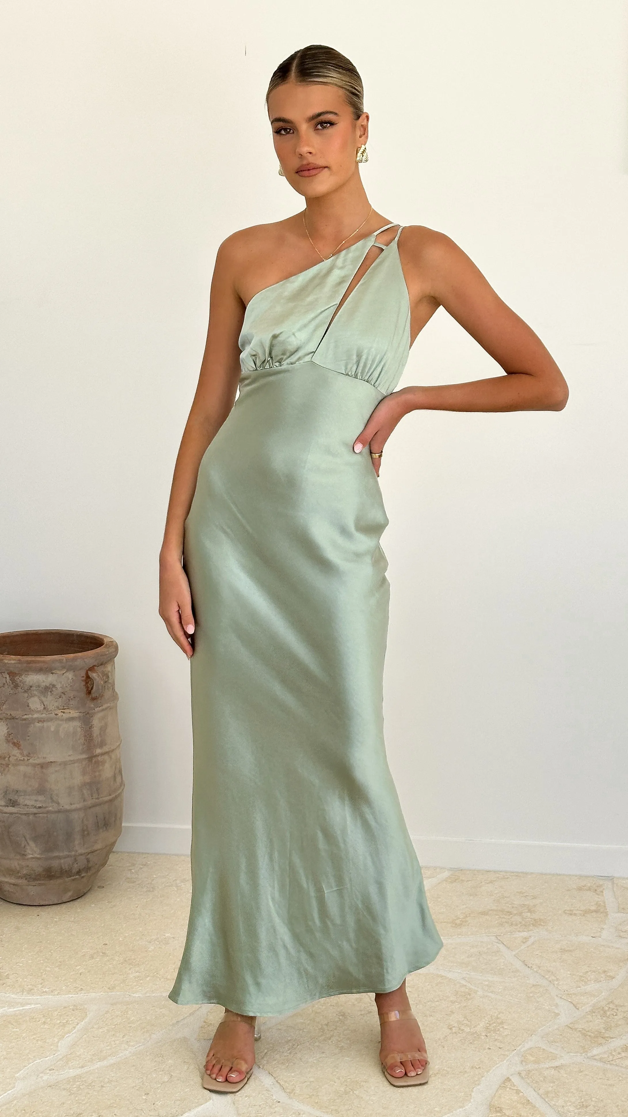 Hailey Maxi Dress - Sage