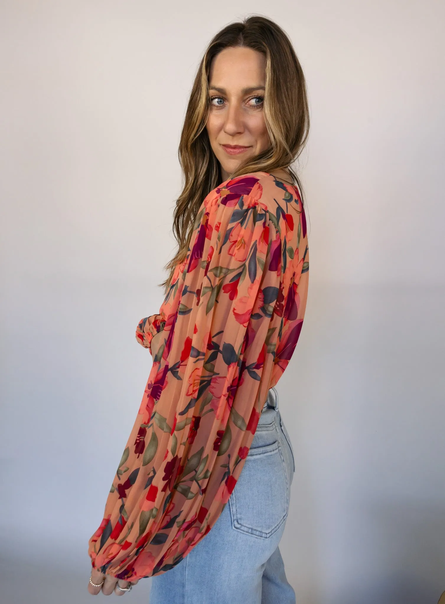 Hallyn Floral Blouse - Final Sale