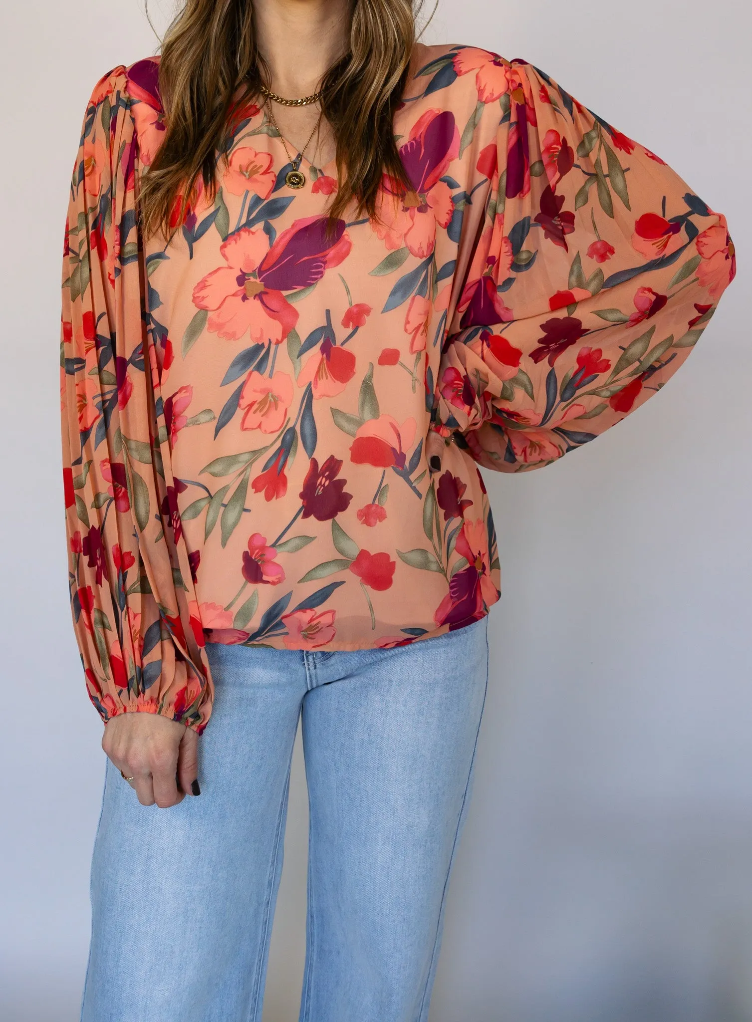 Hallyn Floral Blouse - Final Sale