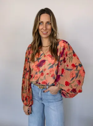 Hallyn Floral Blouse - Final Sale