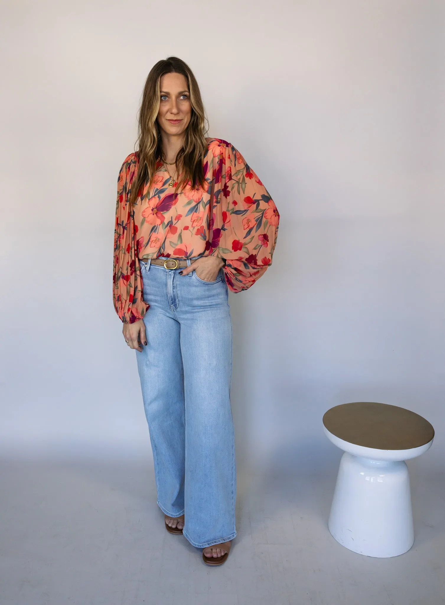Hallyn Floral Blouse - Final Sale