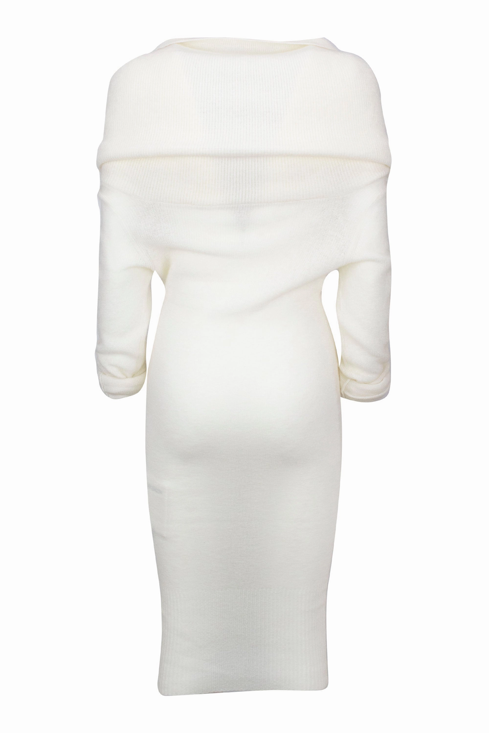Jacquemus Ascua Off-Shoulder Midi Dress
